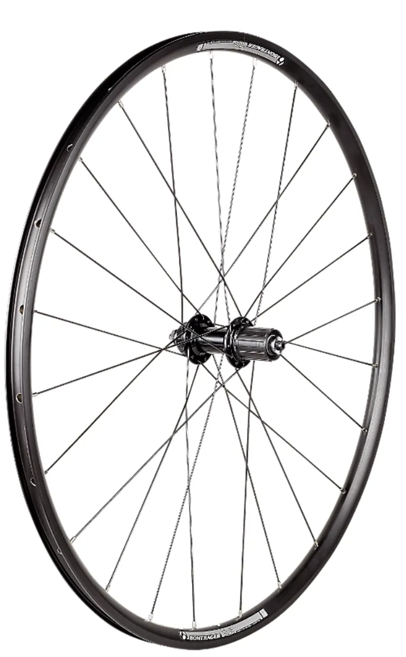 Bontrager TLR Town CenterLock Disc Clincher Wheel 700C 24H Black -2